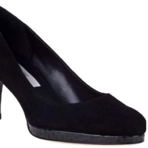 VANELI Finlay Black Suede Leather Platform P… - Picture 3 of 10
